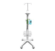 Mobile IV Stand with Monitor Mount